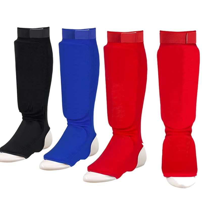 K leggings de malha caneleiras boxe Sanda luta leggings Muay Thai homens mulheres bezerro guardas perna guardas equipame