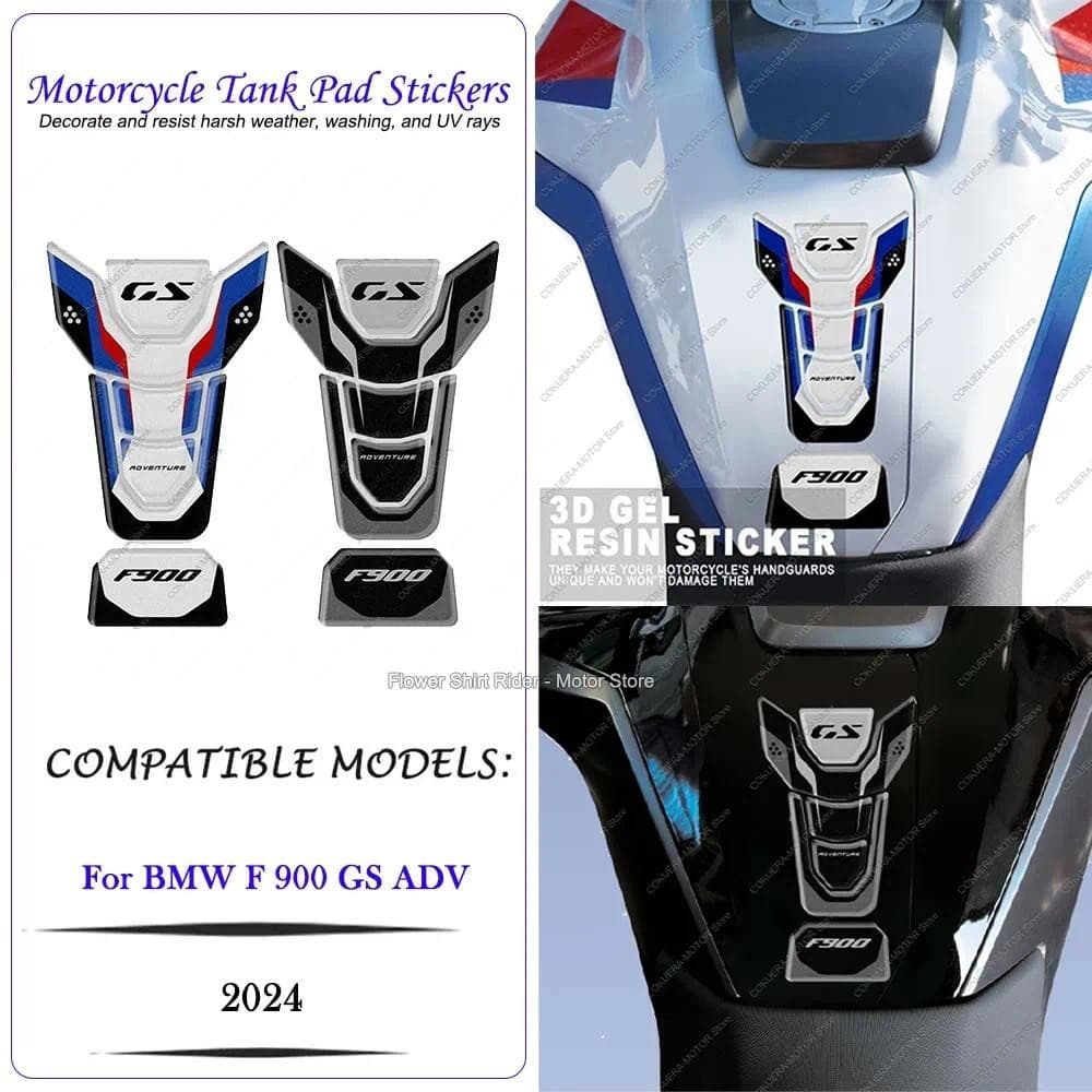 Adesivos De Proteção Para Tanque De Motocicleta , Decorativos De Resina Epóxi 3D BMW F 900 GS ADV 2024