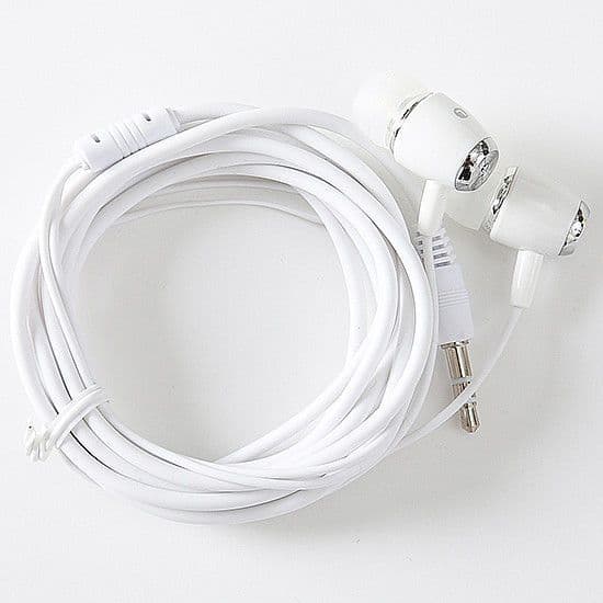 Fones de ouvido com fio/fones de ouvido intra-auriculares longos de 1.2 m, fones de ouvido musicais Subwoofer/fones de o
