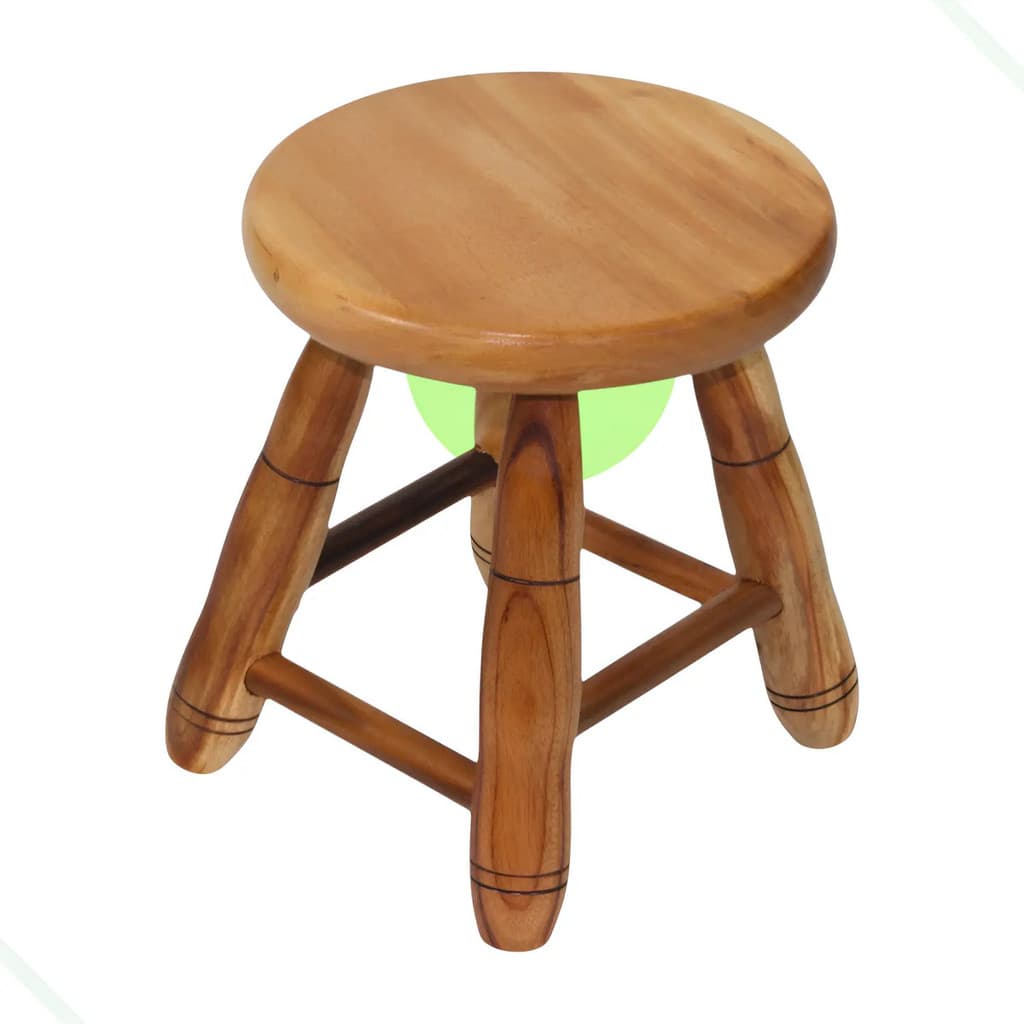 Cadeirinha Banquinho Banco Banqueta Kids Madeira Infantil