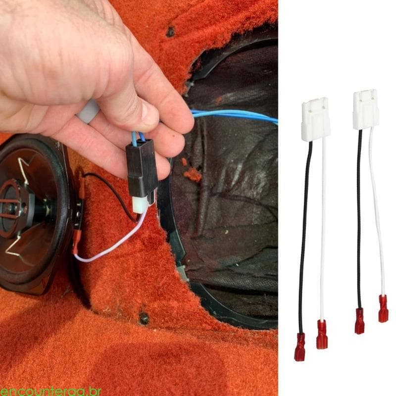 Encountera Chicote Fios Alto-Falante Carro Ajuste Direto Para Veículo Plug Play Instalação Corte