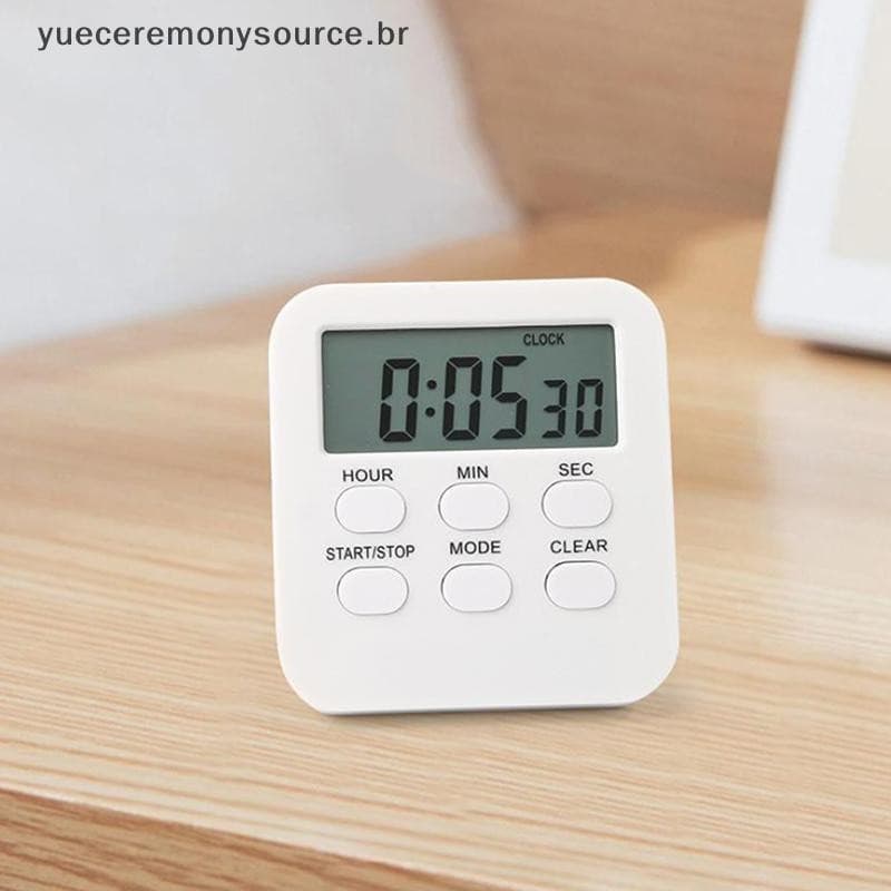 Temporizador de Cozinha Multifuncional, Relógio Despertador, Suprimentos Práticos para o Lar, Ferramentas, Suprimentos p
