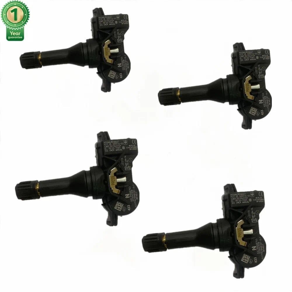 4x Sensores Do Sistema De Pressão Dos Pneus TPMS 40700-4CB0A 407004CB0A Para I-NFINITI QX50 N-issan Rogueauto Peças De A