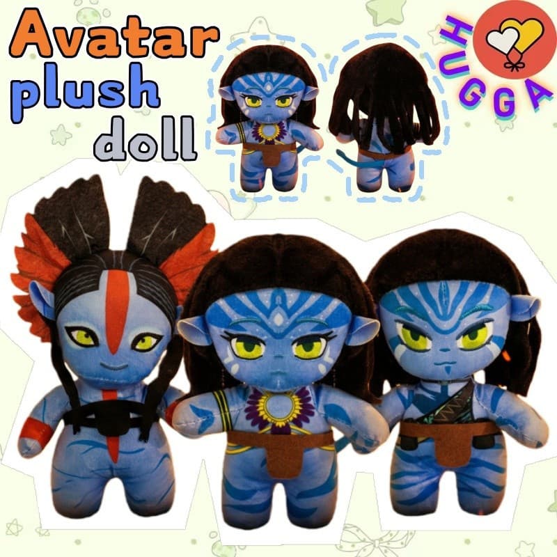 Bonecos de Pelúcia Super Divertidos HUGGA Jack Sully, Nai'iti, Chopper, Brinquedos para o Dia dos Namorados, Presente