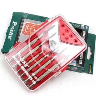 Taiwan Baogong SD-9815 Relógio doméstico Conjunto de chave de fenda de precisão Conjunto de chave de fenda (conjunto de