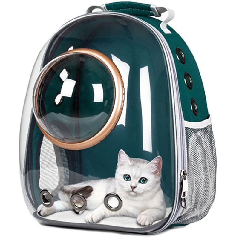 Bolsa Para Gatos Espacial Totalmente Transparente Animais De Estimação