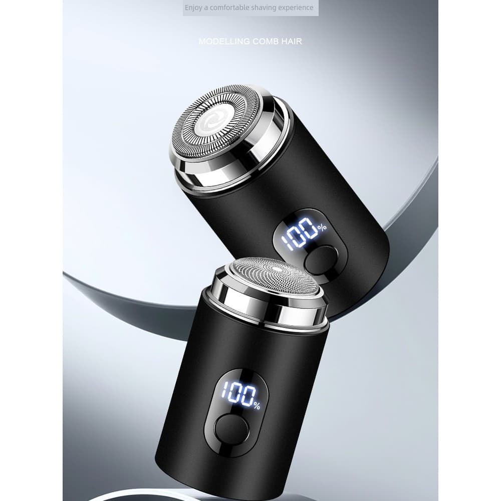 barbeador eletrico masculino Barbear Mini novo estilo barbeador elétrico masculino recarregável barbeador de viagem carr