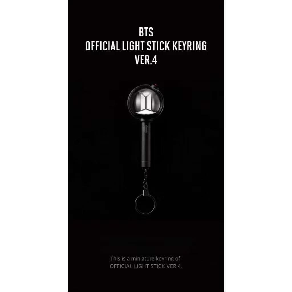bts Oficial LIGHT STICK Chaveiro VER . 4 mini lightstick Bomba Do Exército