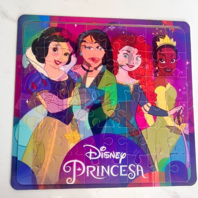 Quebra-Cabeça com Efeito 3D Mickey, Princesas e Vingadores – Brinquedo Educativo