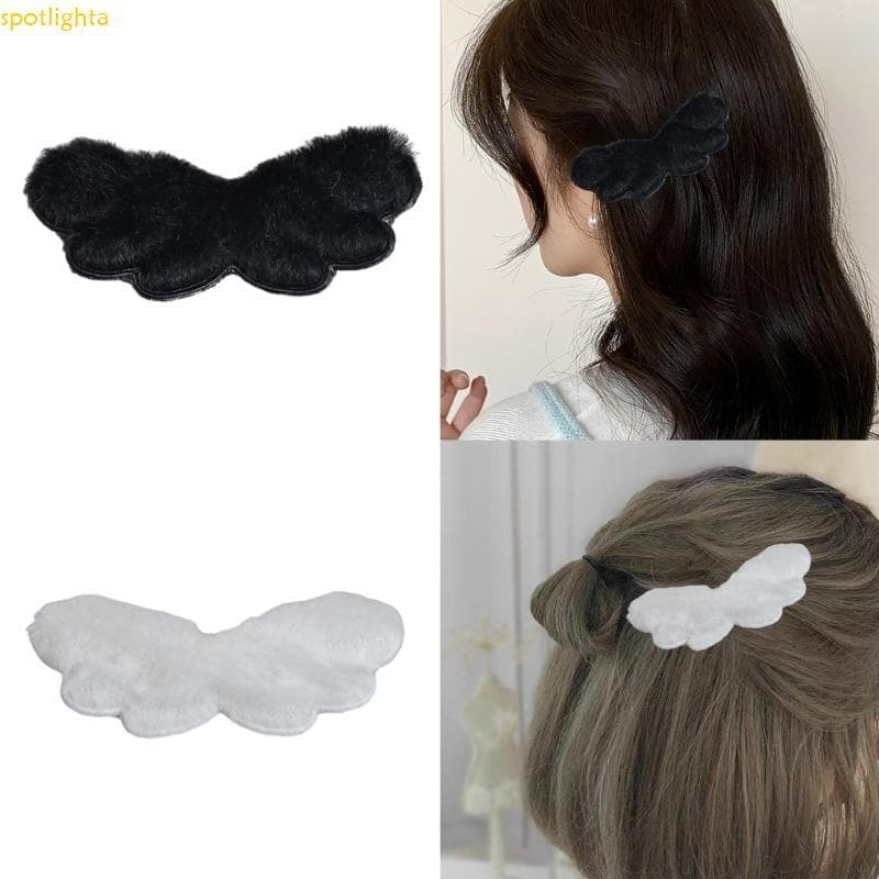 spotlighta Asa Pelúcia Para Grampo Cabelo Fazendo Roupas Artesanato Headbands Apliques Costura Headwear Remendos G