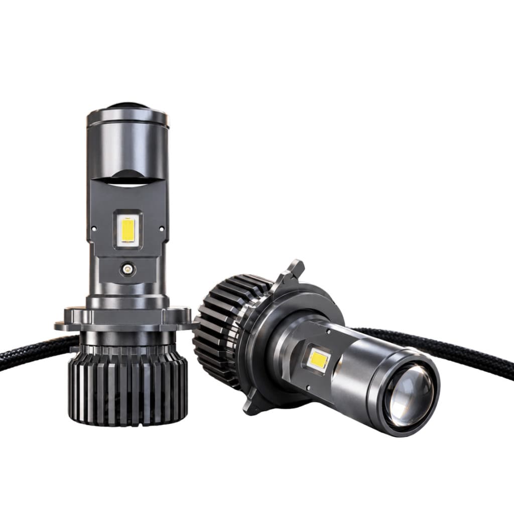 Kit Par Lâmpadas LED H4 38W 6500K 3800LM Farol