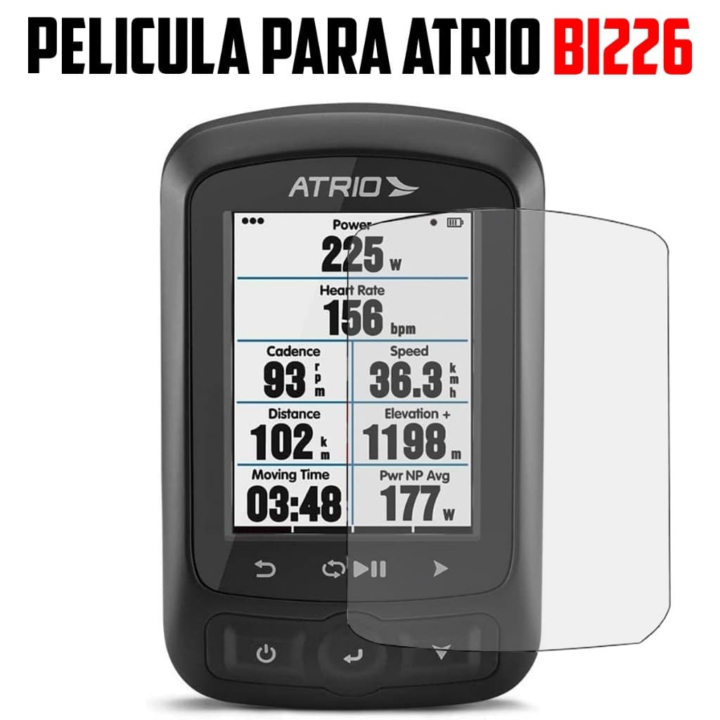 Película para Ciclocomputador gps Atrio Bi226 de Hidrogel Proteção de Tela