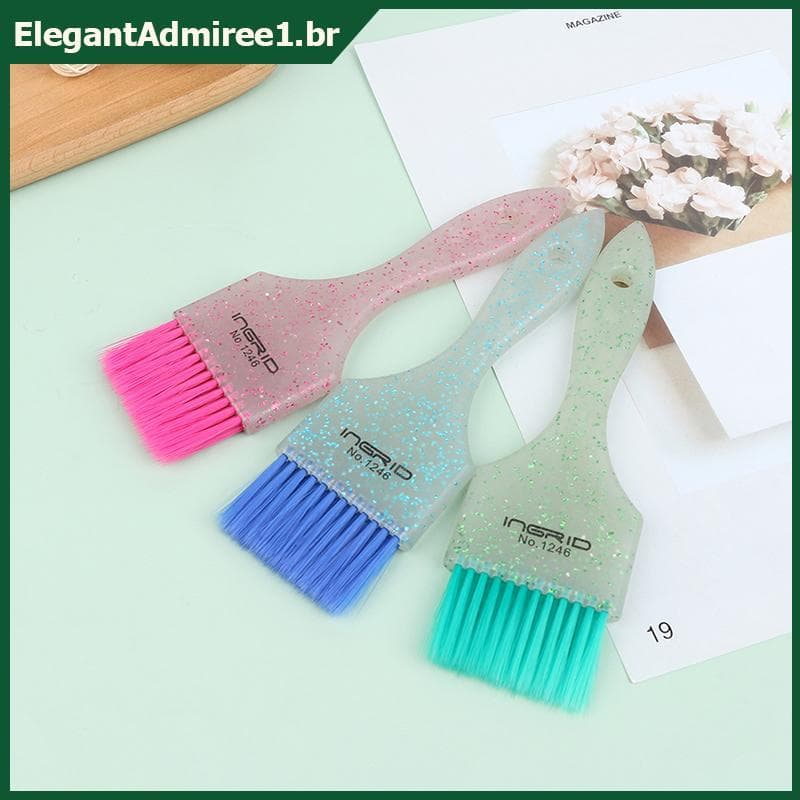 ELEGA 1Pcs Escova De Cor De Cabelo Ferramenta Profissional De Salão De Beleza Tingimento