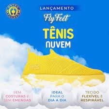 Tenis Nuvem Mais Macio do Mundo Ortopedico Diversas Cores Ortho Pauher