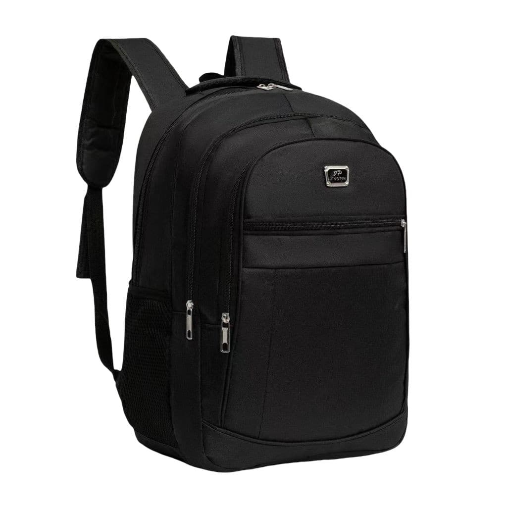 Mochila de viagem unissex com alça de aço reforçada, estilo durável e elegante