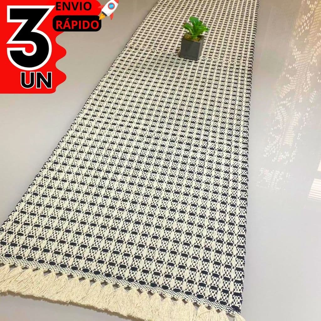 Centros de Mesa Luxo Tear 1/3 Luxo  - Usados para Decorar, Aparador Centro, Ideal para Proteger Mesa