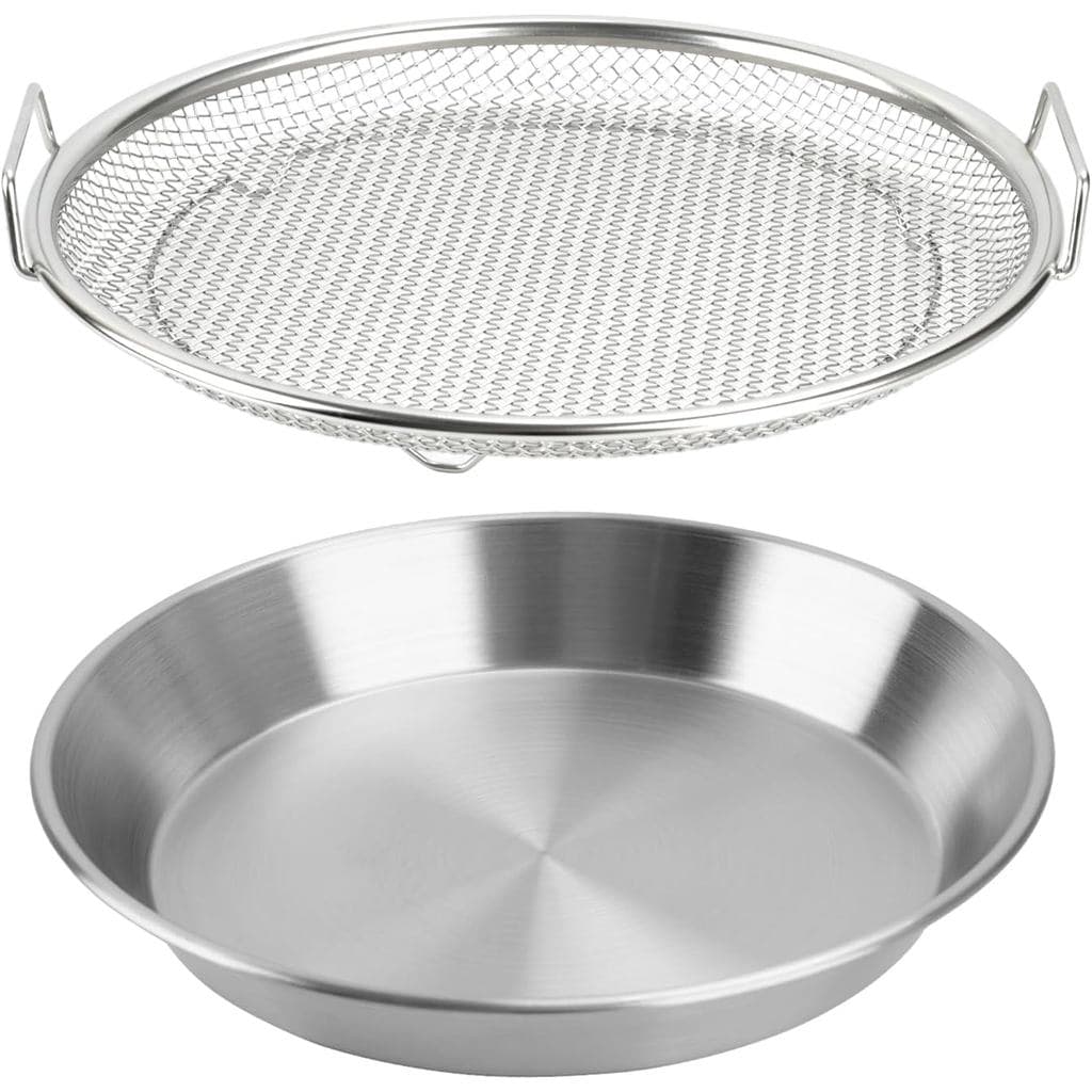 Bandeja para filtro de óleo, cesto de drenagem em malha de aço inoxidável, acessório para air fryer adequado para drenar