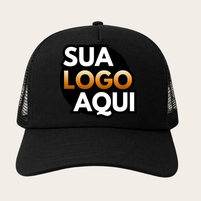 Boné Personalizado Estampado Sua Arte Logo Marca Empresa Evento Festas Unissex Presente Criativo