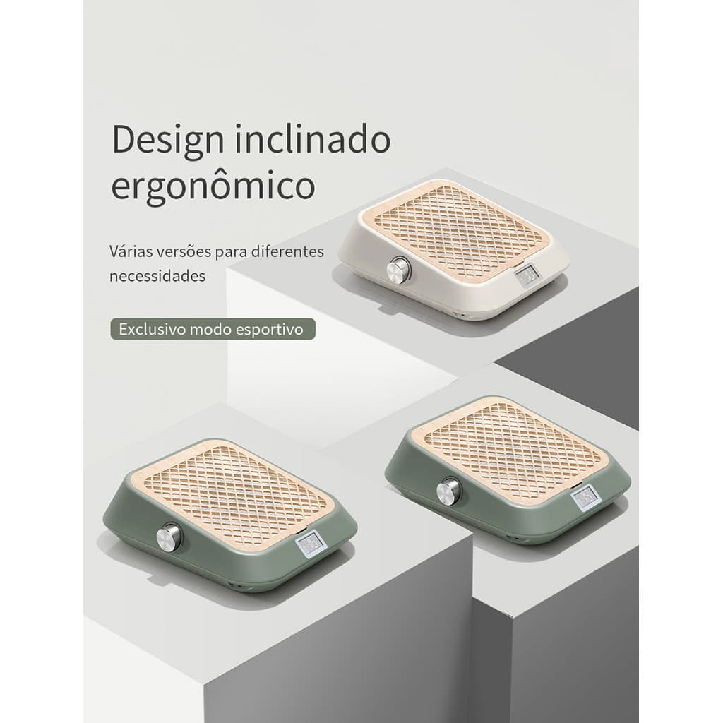 Novo Sugador Aspirador Coletor Pó Unhas Gel (Versão a bateria/Versão ligada à rede elétrica)
