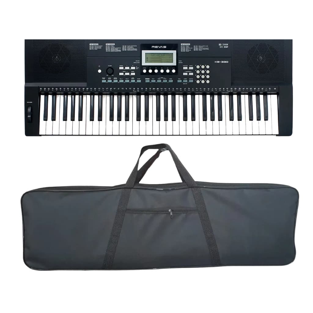 Teclado Digital Roland Revas KB-330 61 Teclas + Capa
