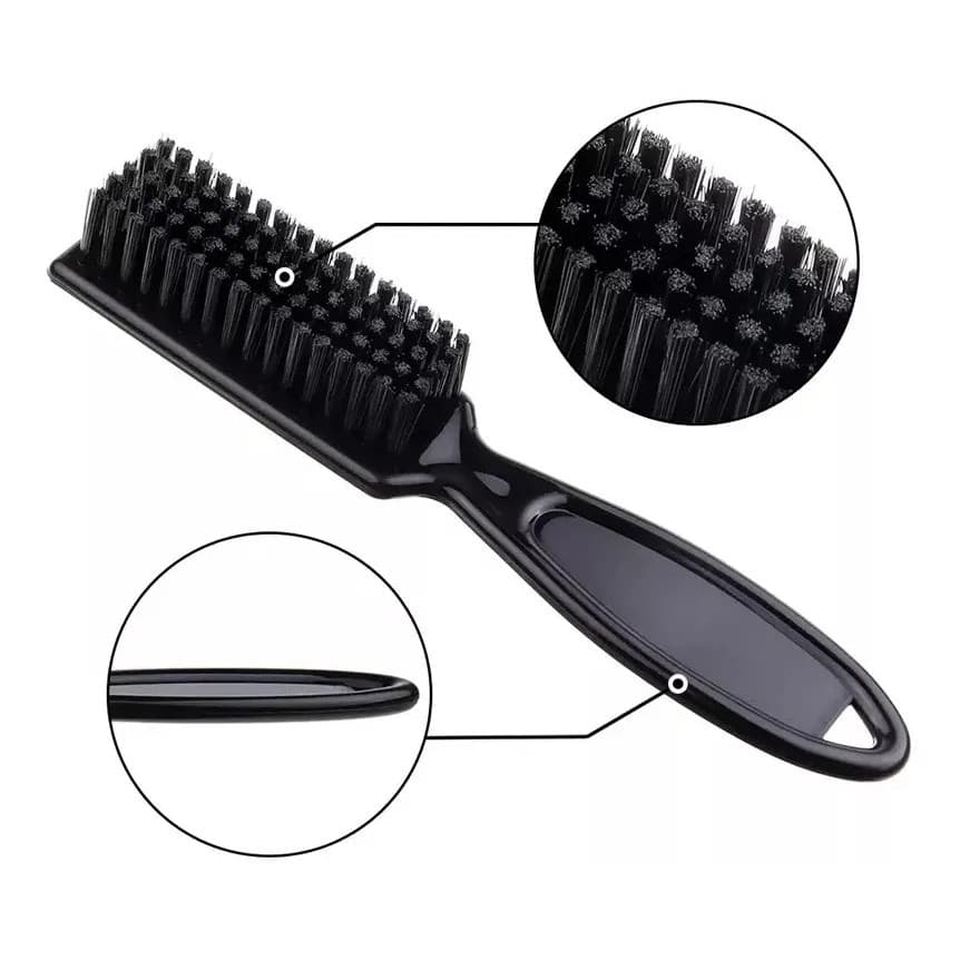 Escovinha para Barba e Cabelo Profissional Barbeiro Degradê Fade Brush