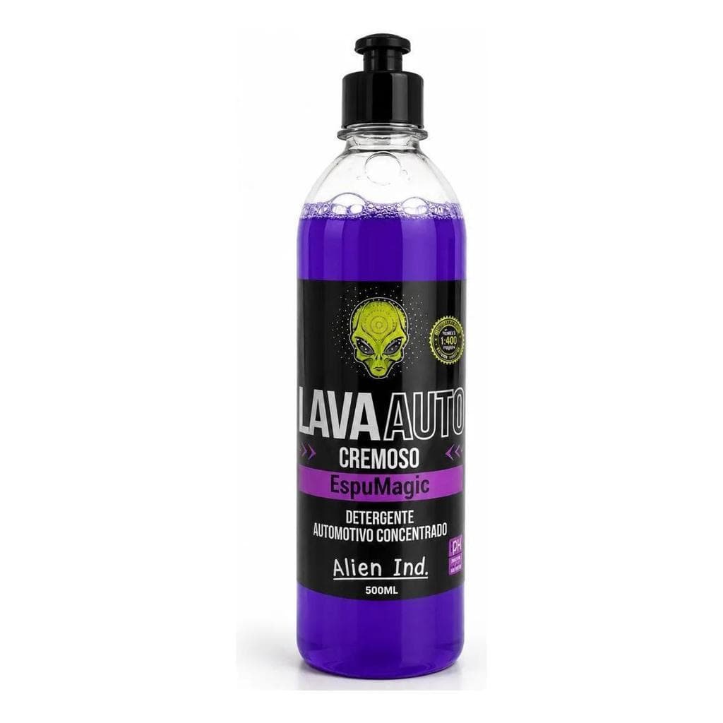 Shampoo Automotivo Neutro Alien 500ml Concentrado 1:200 Alta Espumação
