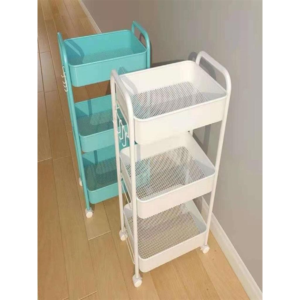 Pequeno carrinho de bebê rack cozinha chão Multi-camada lanches quarto do bebê banheiro rack de armazenamento móvel brin