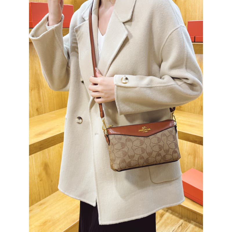 bolsa feminina Bolsa GK Studio Nicho Design Moda Casual Bolsa de Ombro Simples Envelope Impresso Pequeno Quadrado Bolsa