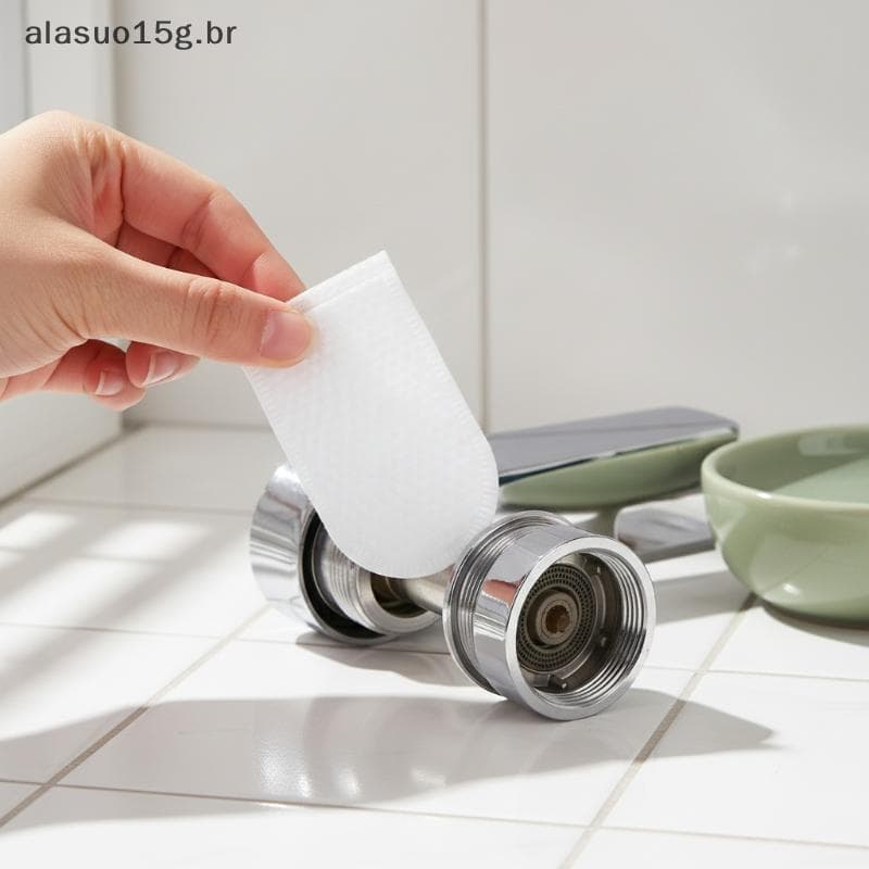 50 Pçs Filtro De Torneira Algodão Anti-Respingo Remove Filtros De Areia Purificação De Água Sos W T-strap Para Remoção D