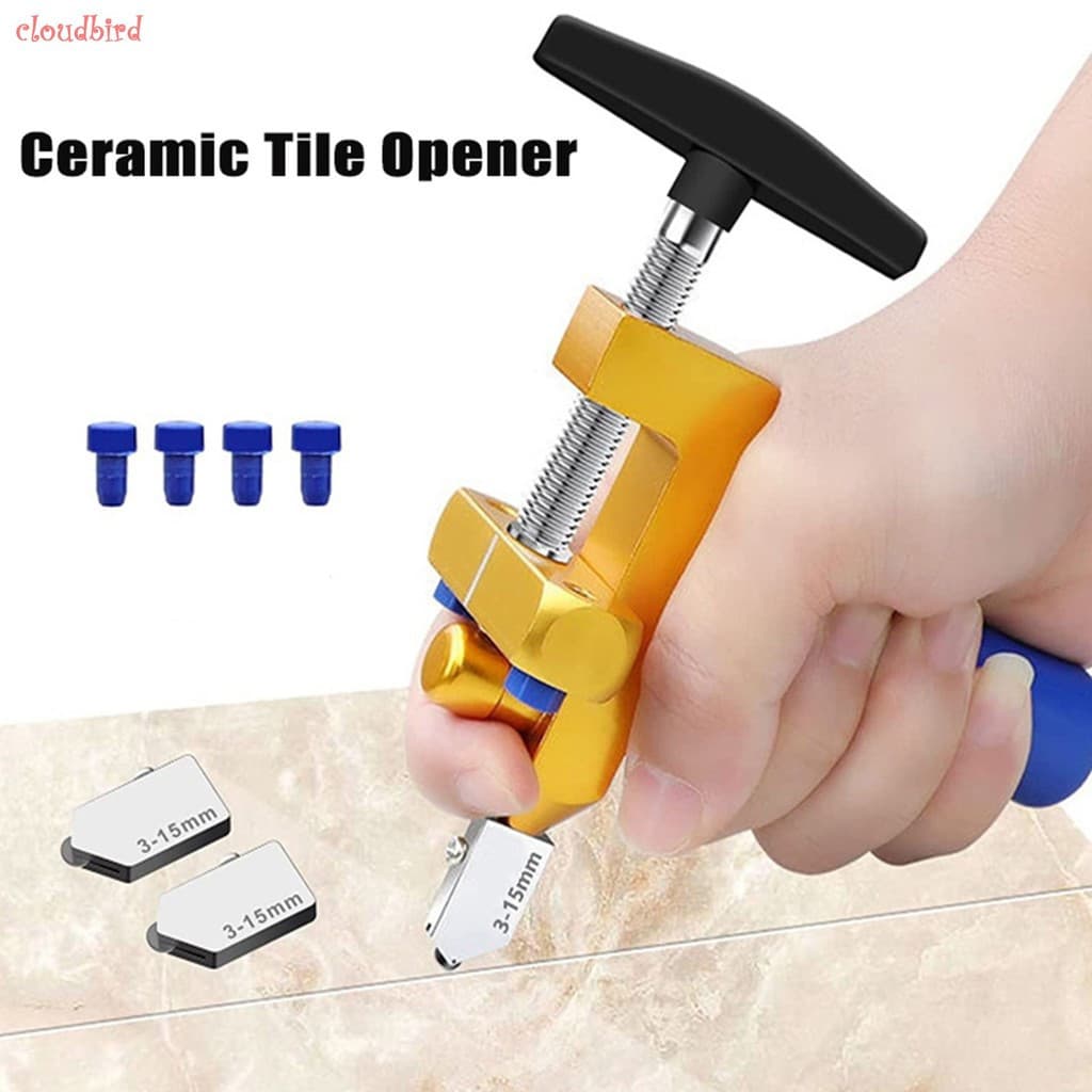 Ferramenta De Corte De Vidro 2 Em 1 Com Alicate De Quebra-Manual Para Espelho DIY