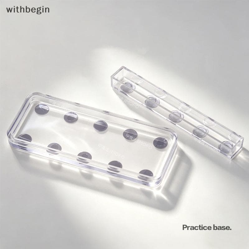 WIT Magnético Dicas De Unhas Expositor Conjunto De 1 Para Prática De Aplicação De Esmalte Em Gel UV Projetado Alunos WI