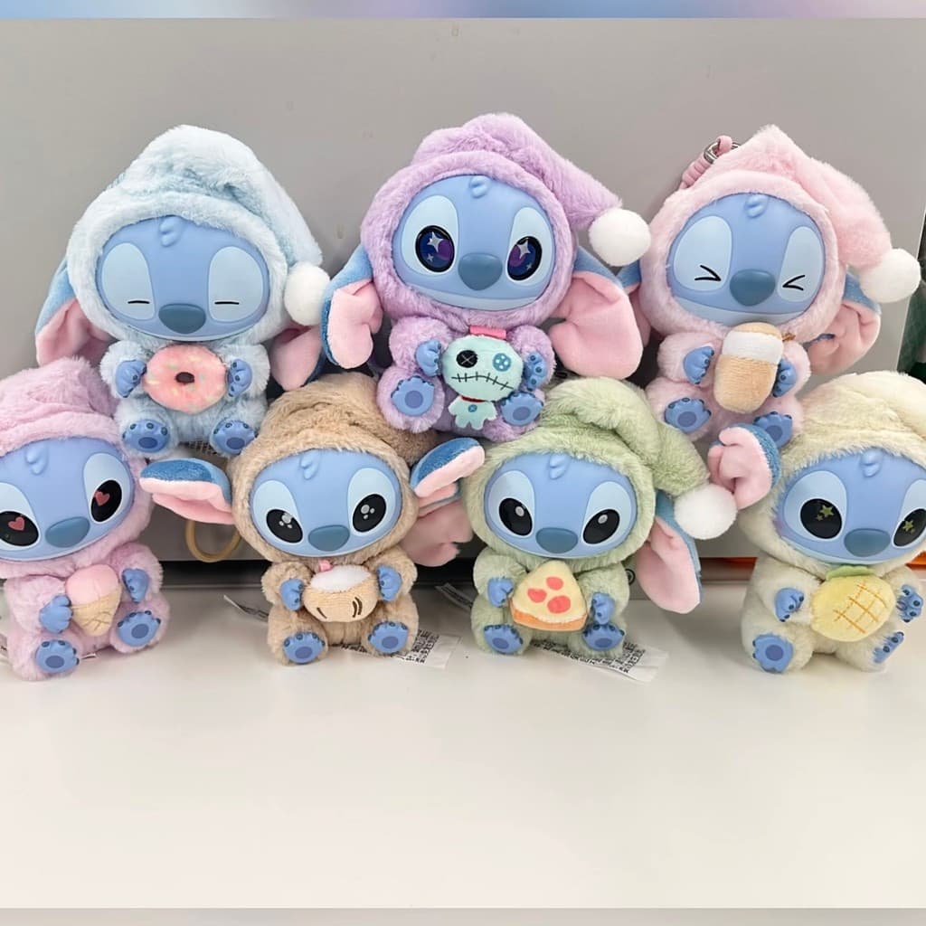 Chaveiro de pelúcia do Stitch - desfrute de uma decoração de brinquedo macio e de um presente após sonhar antes de dormi
