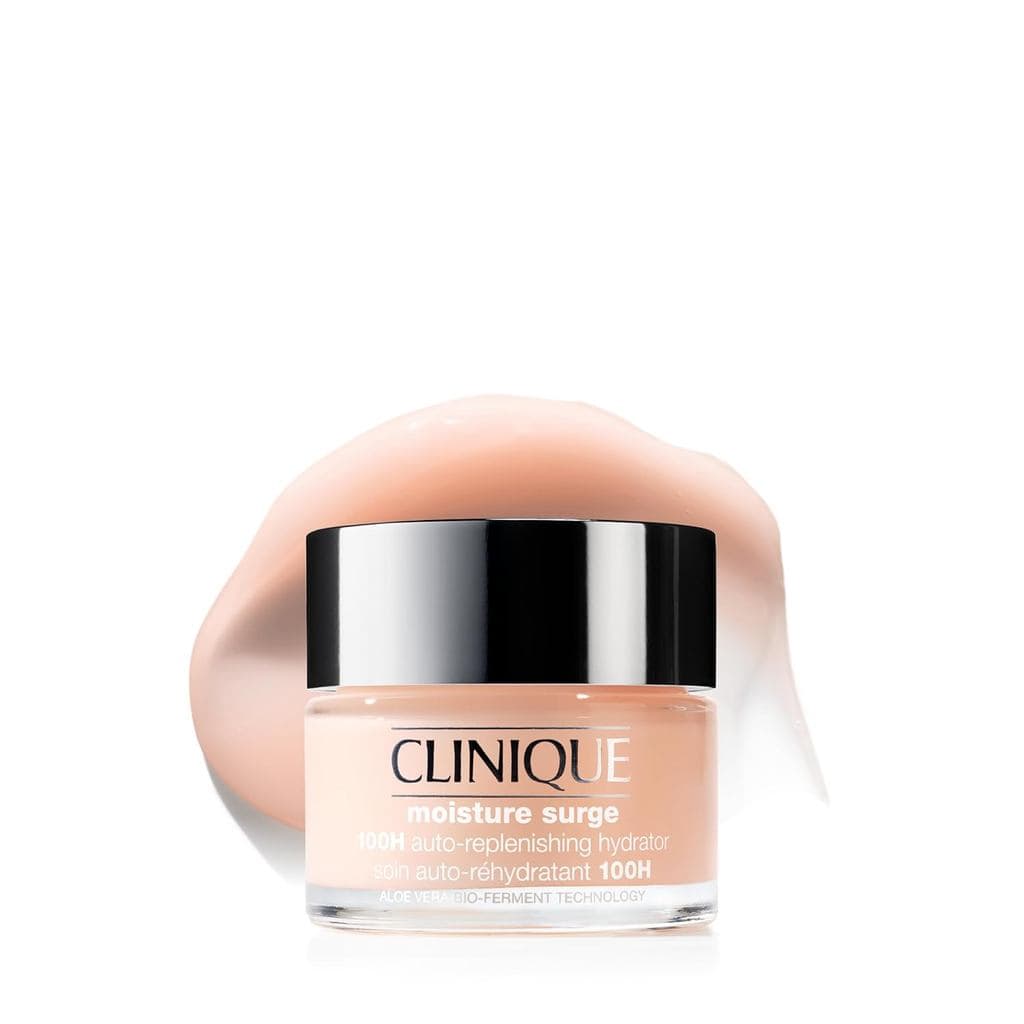 Clinique Moisture Surge 100H Hidratante Facial Auto-Reabastecedor Sem Óleo |   Com Ácido Hialurônico, Biofermento de Alo