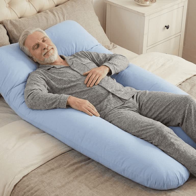 Travesseiro para Corpo 1,20m - Top Conforto para Dormir Melhor