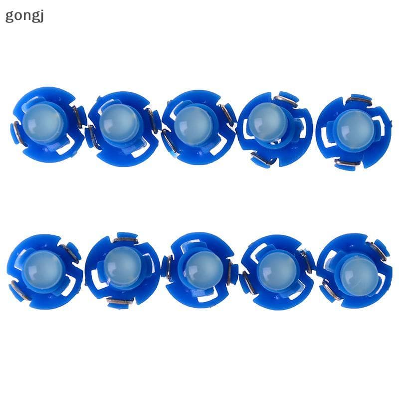 [gongj] 10x Lâmpada led Instrumento Painel Medidor base Luz Azul