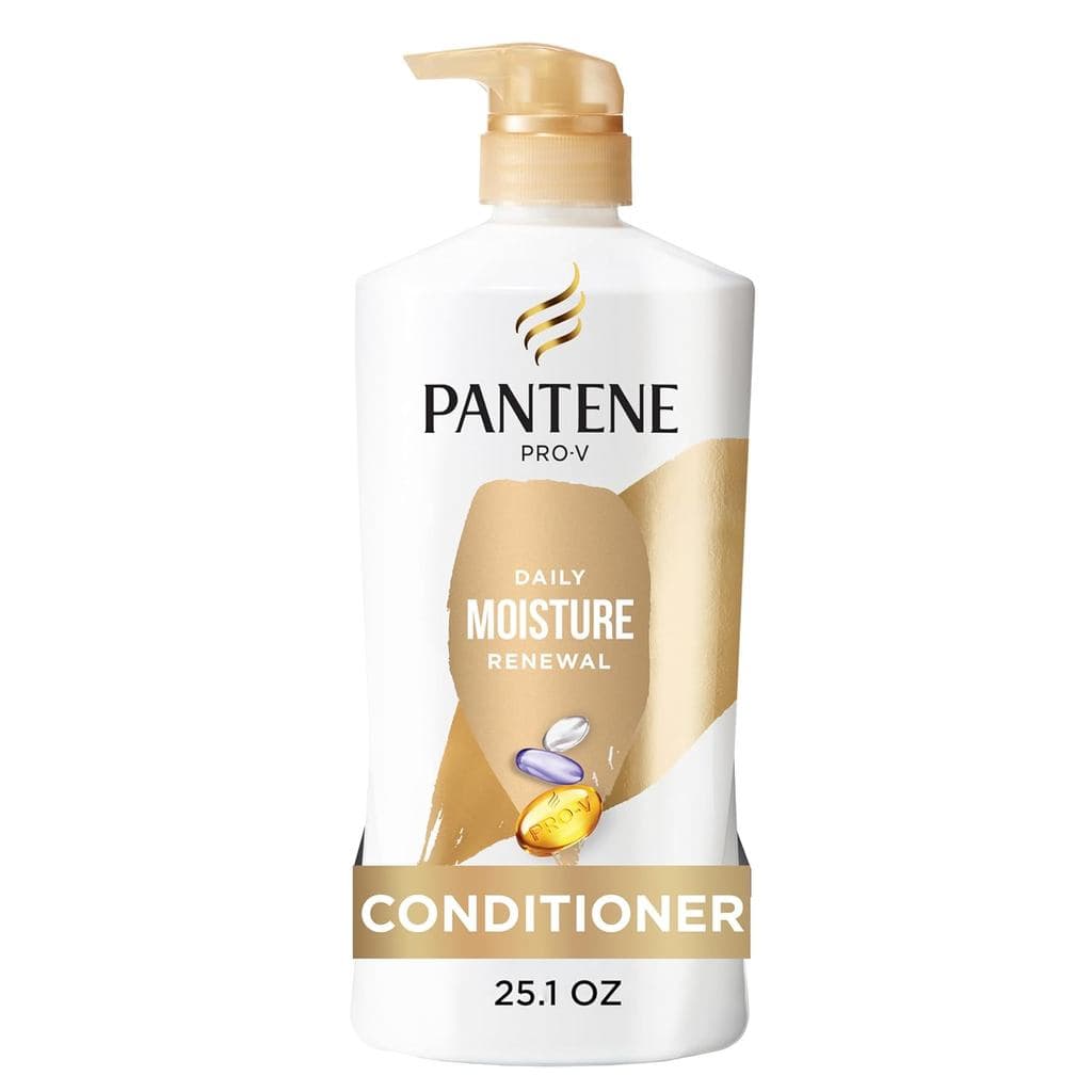 Condicionador Pantene, hidratante e revitalizante diário - Nutrientes Pro-V, adequado para cabelos secos, cabelos com co