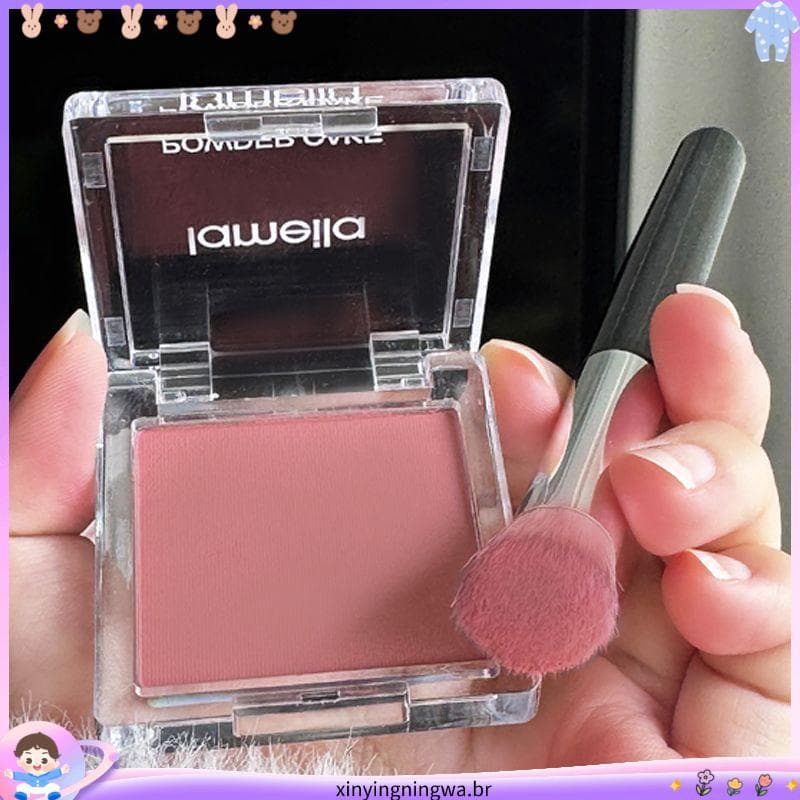 Baixo saturado cinza pó Blush novato fosco monocromático sombra ligeiramente bêbado desejo puro primeiro oito estudantes
