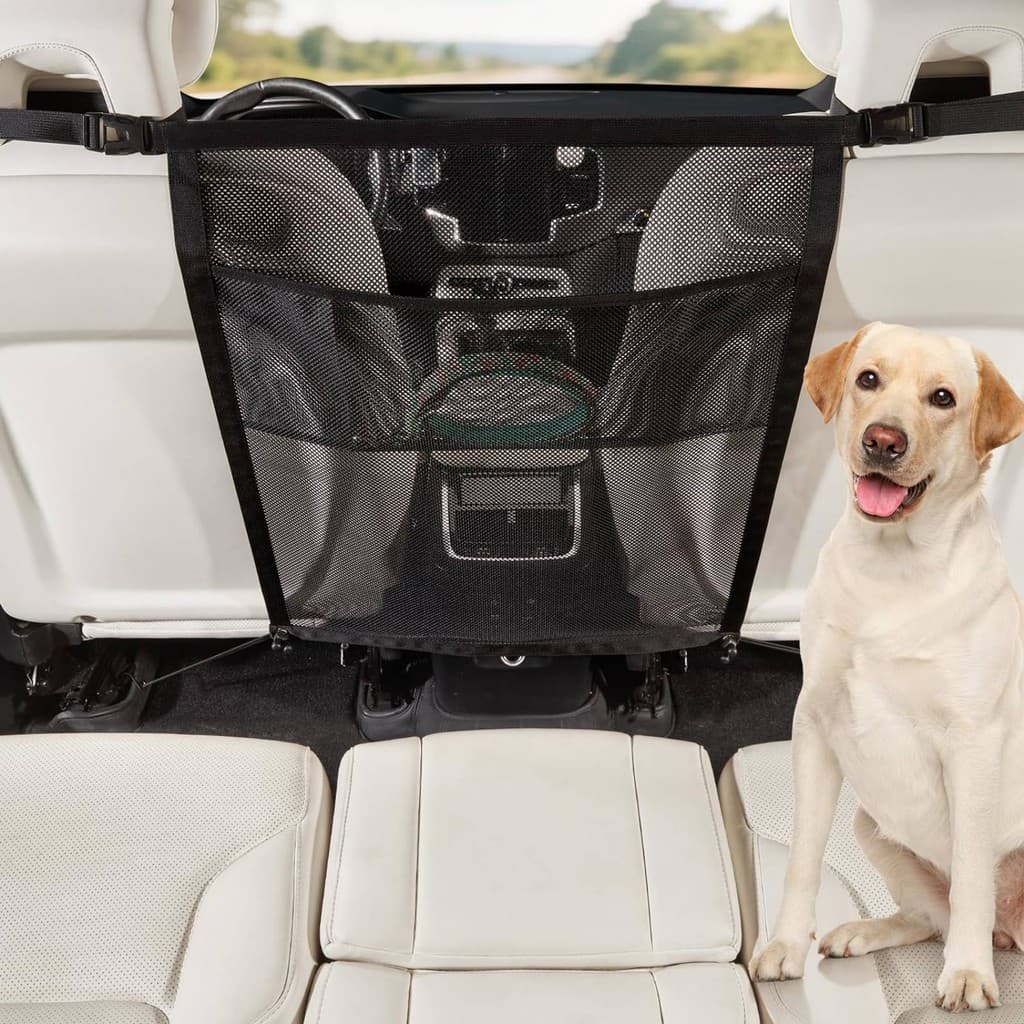 Rede De Barreira Para Animais De Estimação De Carro Espessada , Resistente A Arranhões , Cães De Longa Duração