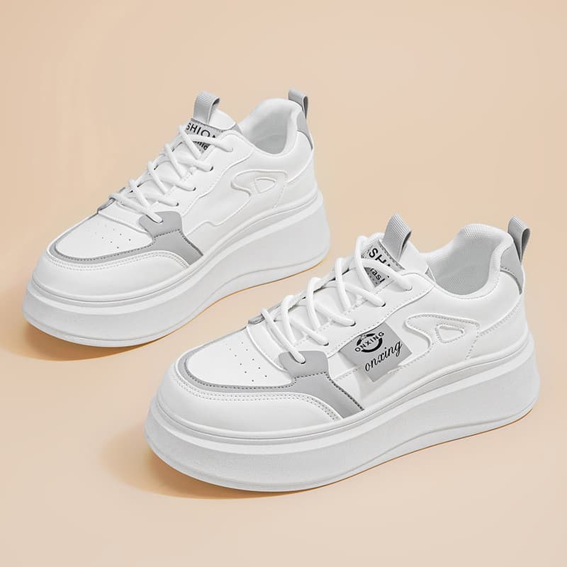 Pequenos sapatos brancos femininos 2025 primavera novo estilo respirável tênis feminino ins versão coreana All-Match esp