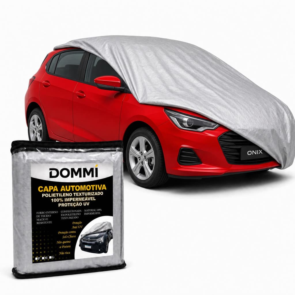 Capa cobrir carro Onix Hatch 100% Impermeável Proteção 100% Impermeável Anti-UV