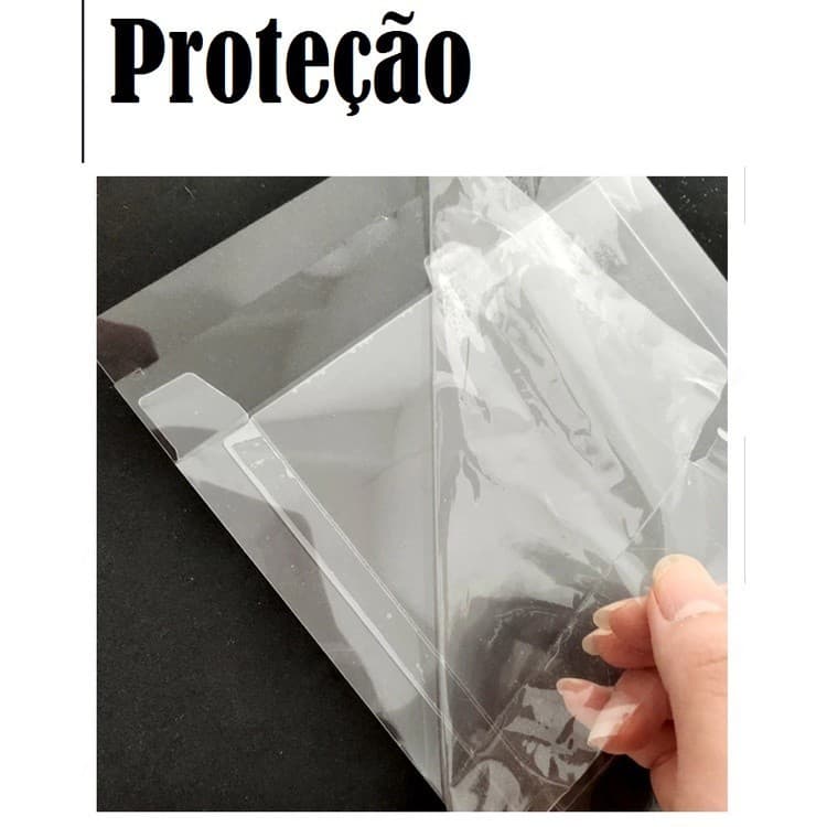 Capa Proteção Case Megadrive, Master, 32x (0,20mm) Transparente Mega Drive