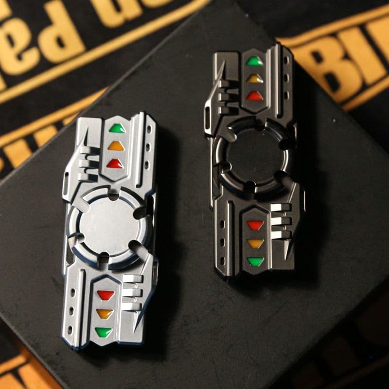 Laser Cannon Night Light Fidget Spinner EDC Brinquedo Antiestresse para Adultos Tecnologia Silenciosa de Suspensão