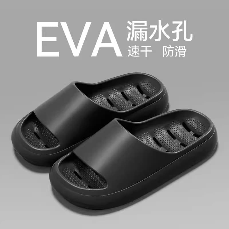 Chinelos de banheiro masculino verão interior casa sandálias de banho casal antiderrapante vazamento Flip-Flops feminino