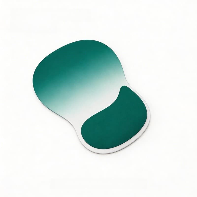 Mouse pad de pulso Silicone gradiente jogo de escritório antiderrapante ergonômico almofada de descanso de pulso
