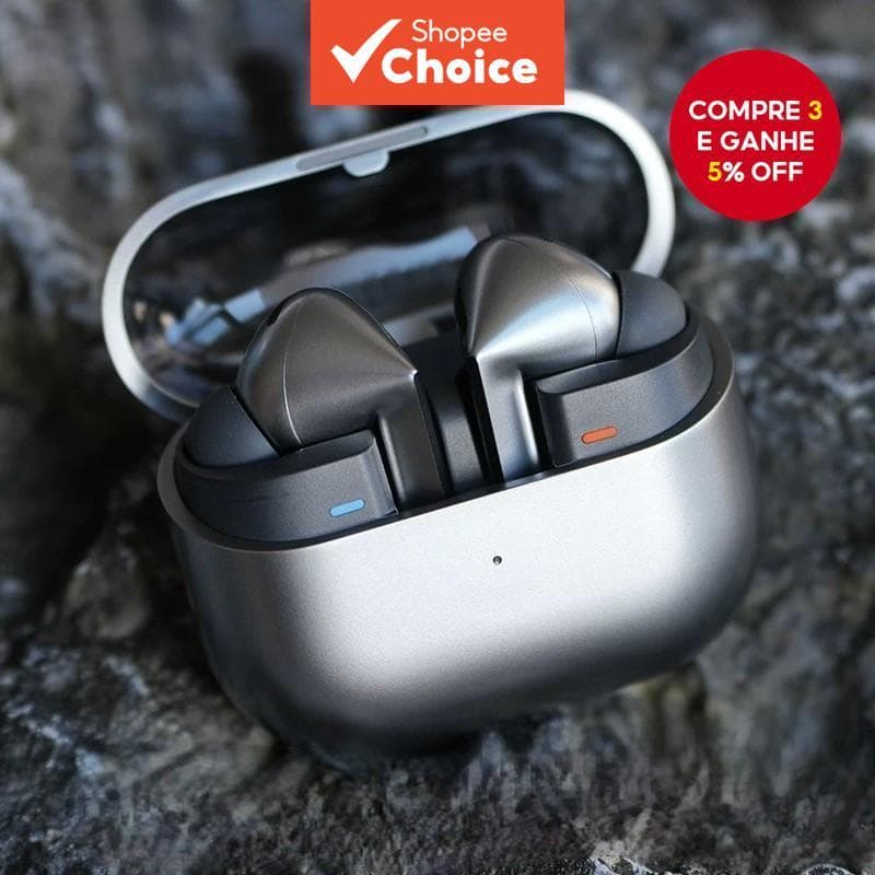 Fones de Ouvido Buds3 Pro TWS Bluetooth 5.3 Sem Fio Intra-auricular Smart Cancelamento de Ruído Fones Esportivos de