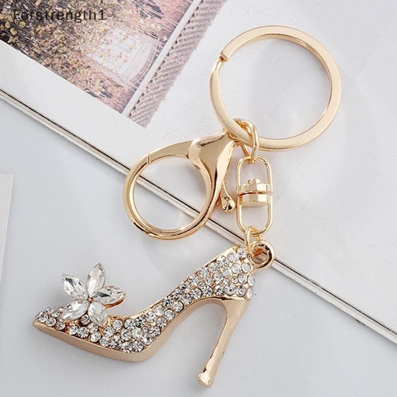 Forforce1 Chaveiro De Sapato De Salto Alto , Bolsa De Cristal , Carro Decorativa De Liga BR