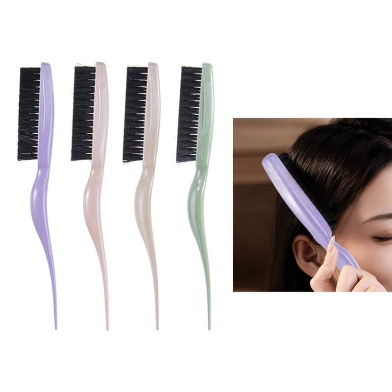* Escova Cabelo Para , Provocadora Cerdas Nylon Escovação Nas , Pentear E Criar Volumes , L