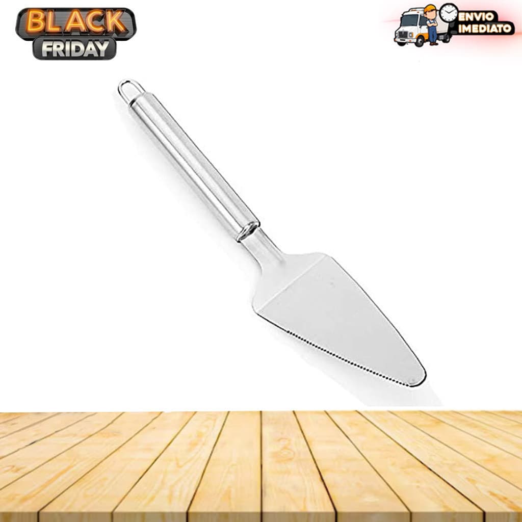 Espátula Multiuso de Aço Inox 24cm – Ideal para Cortar Bolo, Torta e Pães
