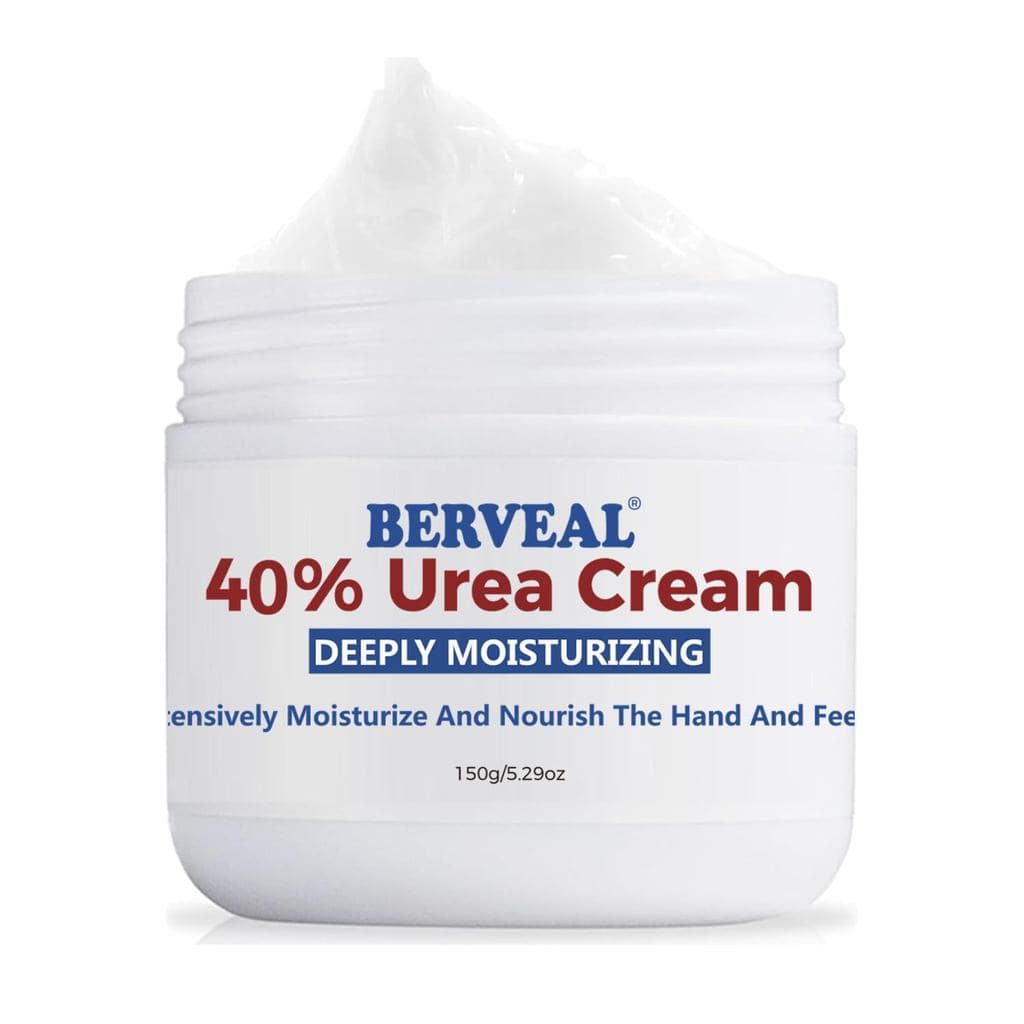 Creme para os pés com ureia, 40% de loção para cuidados com os pés para calcanhares rachados, hidratante, para calcanhar