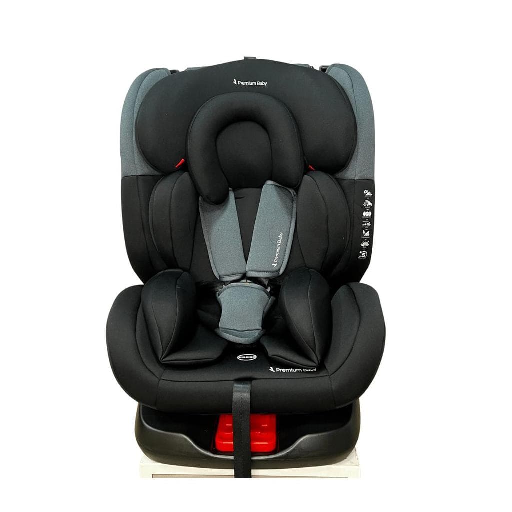 Cadeira Auto 360° Prime Isofix Até 36kg Giratória Reclinável Grupo 0+ 1 2 3